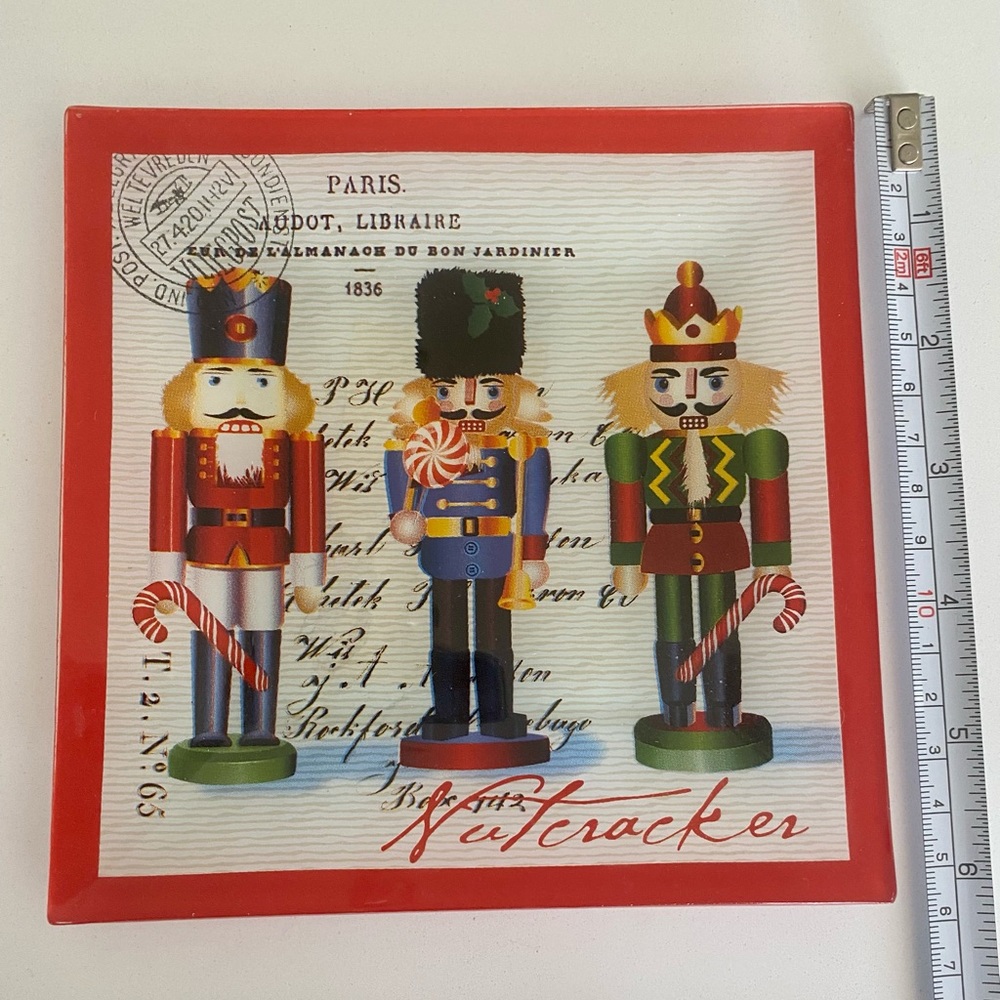 Michel Design Works glass plates sold as a pair